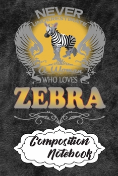 Composition Notebook: 110 Blank Lined Papers - 6x9 Personalized Customized Elephant Composition Notebook Journal Gift For Zebra Lovers