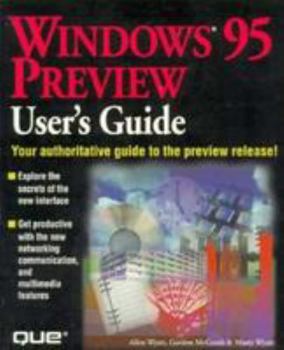 Windows 95 Preview User's Guide