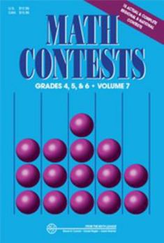 Paperback Math Contests Grades 4, 5, 6 Book