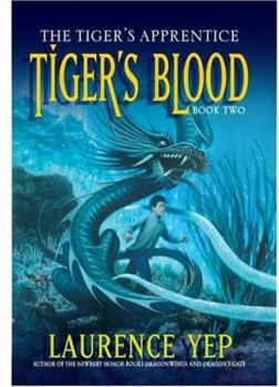 Hardcover Tiger's Blood: The Tiger's Apprentice, Book Two Book