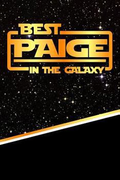 Paperback The Best Paige in the Galaxy: Isometric Dot Paper Drawling Notebook Feature 120 Pages 6x9 Book