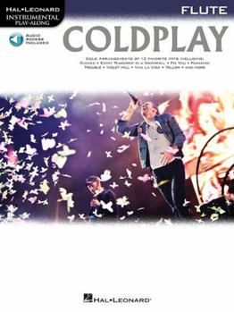 Paperback Coldplay - Instrumental Play-Along for Flute Book/Online Audio [With CD (Audio)] Book