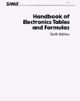 Paperback Handbook of Electronics Tables and Formulas Book