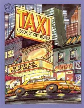 Paperback Taxi: A Book of City Words Book