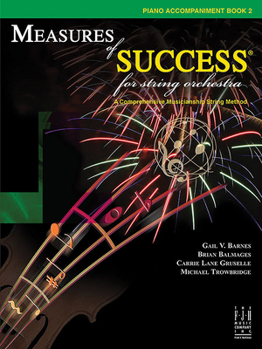 Paperback Measures of Success for String Orchestra-Piano Accompaniment-Book 2 Book