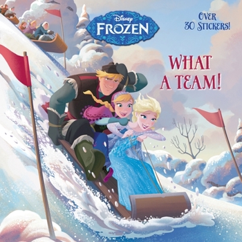 Paperback What a Team! (Disney Frozen) Book