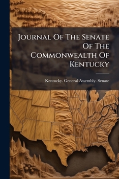 Journal of the Senate of the Commonwealth of Kentucky