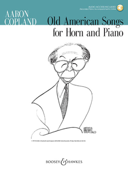 Paperback Old American Songs: Horn and Piano Book