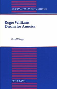 Hardcover Roger Williams' Dream for America Book