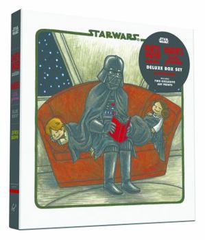 Hardcover Darth Vader & Son / Vader's Little Princess Deluxe Box Set (Includes Two Art Prints) (Star Wars): (Star Wars Kids Books, Star Wars Children's Books, S Book