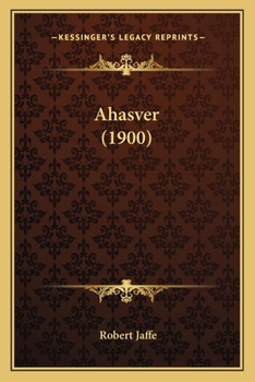 Paperback Ahasver (1900) [German] Book