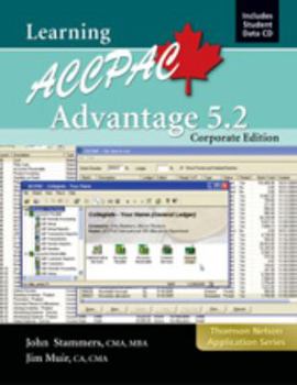 Spiral-bound Learning Accpac 5.2 Advantage Book