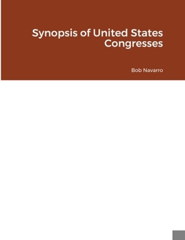 Paperback Synopsis of United States Congresses Book