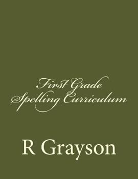 Paperback First Grade Spelling Curriculum Book