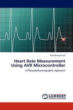 Paperback Heart Rate Measurement Using Avr Microcontroller Book
