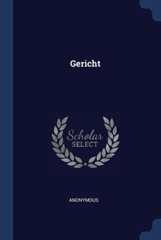 Paperback Gericht Book