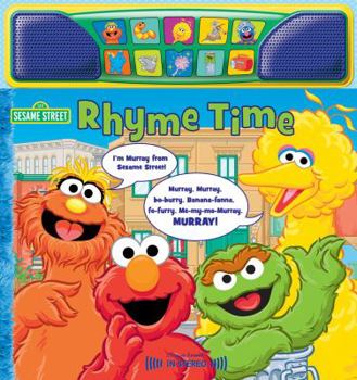 Hardcover Sesame Street: Rhyme Time (Stereo Sound Book) Book