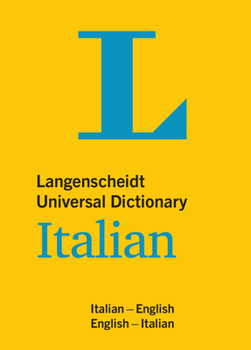 Paperback Langenscheidt Universal Dictionary Italian Book