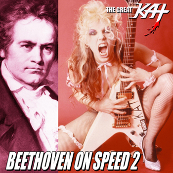 Music - CD The Great Kat   Beethoven On Speed 2 Book