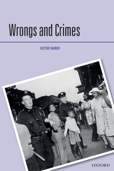 Paperback Wrongs and Crimes Book