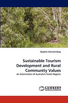 Paperback Sustainable Tourism Development and Rural Community Values Book