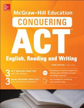 Paperback McGraw-Hill Education Conquering ACT English Reading and Writing, Third Edition Book