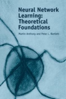 Hardcover Neural Network Learning: Theoretical Foundations Book