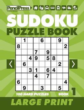 Paperback Sudoku Puzzle Book 1 (Large Print) Book