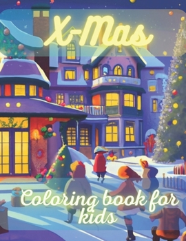 Paperback Christmas Coloring book for Kids Book