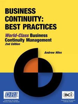 Paperback Business Continuity: Best Practices - World-Class Business Continuity Managemen Book
