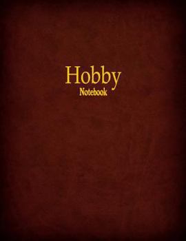 Hobby Notebook : 1/3 Inch Dot Grid Graph Ruled, 120 Pages, 8. 5 X 11