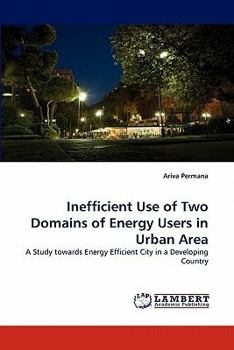Paperback Inefficient Use of Two Domains of Energy Users in Urban Area Book