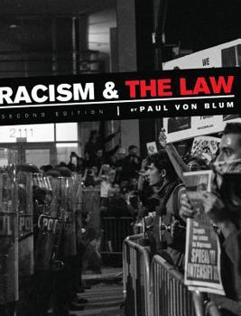 Hardcover Racism and the Law Book