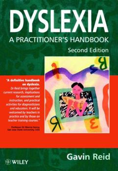 Paperback Dyslexia: A Practitioner's Handbook Book