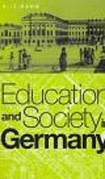 Paperback Education and Society in Germany Book