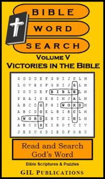 Paperback Bible Word Search, Volume V: Victories in the Bible: Volume V: Victories in the Bible Book