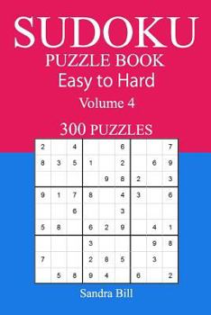 Paperback 300 Easy to Hard Sudoku Puzzle Book