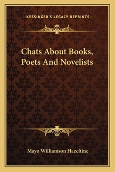 Chats About Books; Poets and Novelists