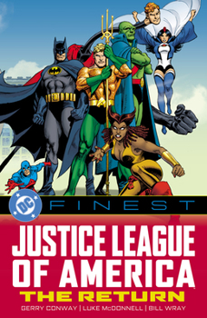 Paperback DC Finest: Justice League of America: The Return Book
