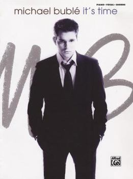 Paperback Michael Bublé -- It's Time: Piano/Vocal/Chords Book