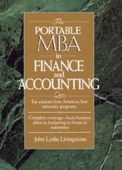 Hardcover The Portable MBA in Finance and Accounting Book