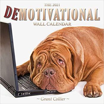 Calendar The 2021 Demotivational Wall Calendar (A Funny, Uninspirational, and Humorous 12"x12" Calendar) Book