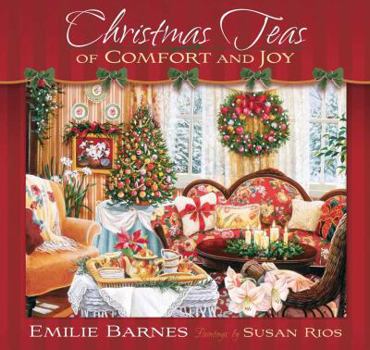 Hardcover Christmas Teas of Comfort and Joy Book