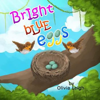 Paperback Bright Blue Eggs Book