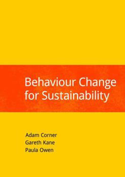 Hardcover Behaviour Change for Sustainability Book