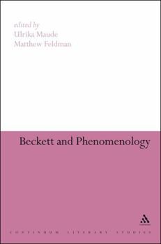 Hardcover Beckett and Phenomenology Book