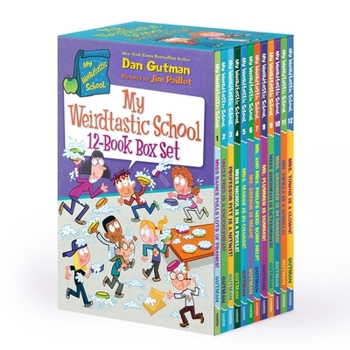 My Weirdtastic School 12-Book Box Set : Miss Banks Pulls Lots of Pranks!, Uncle Fred Is a Knucklehead!, Professor Pitt Is a Nitwit!, Miss Nichol Is in a Pickle, Mrs. Marge Is in Charge!, Ms. Greene Is