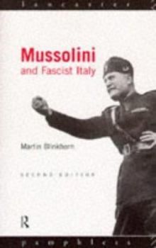 Paperback Mussolini and Fascist Italy Book