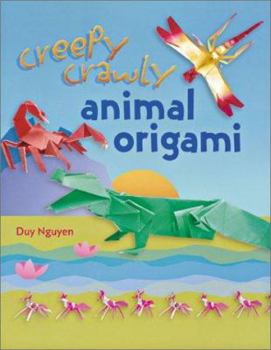 Hardcover Creepy Crawly Animal Origami Book