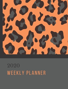 Weekly Planner: Weekly planner for one year I 8.5 x11 Inches I Leopart Cover Design